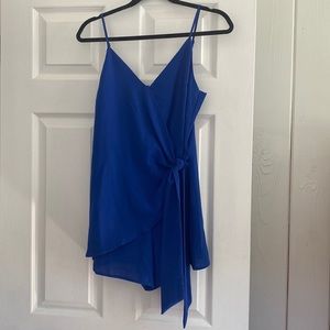 She + Sky Royal Blue Romper